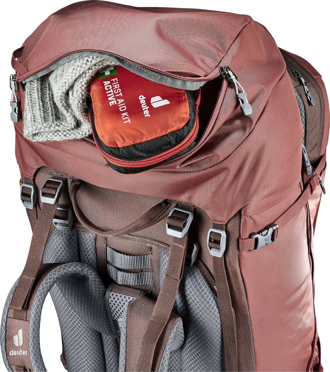 Deuter Voyager 60+10 SL Caspia/raisin 12
