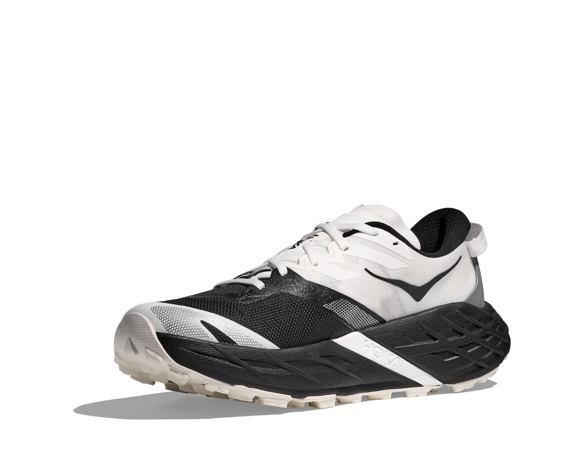 Hoka Women's Speedgoat 7 Wide Black / White 02