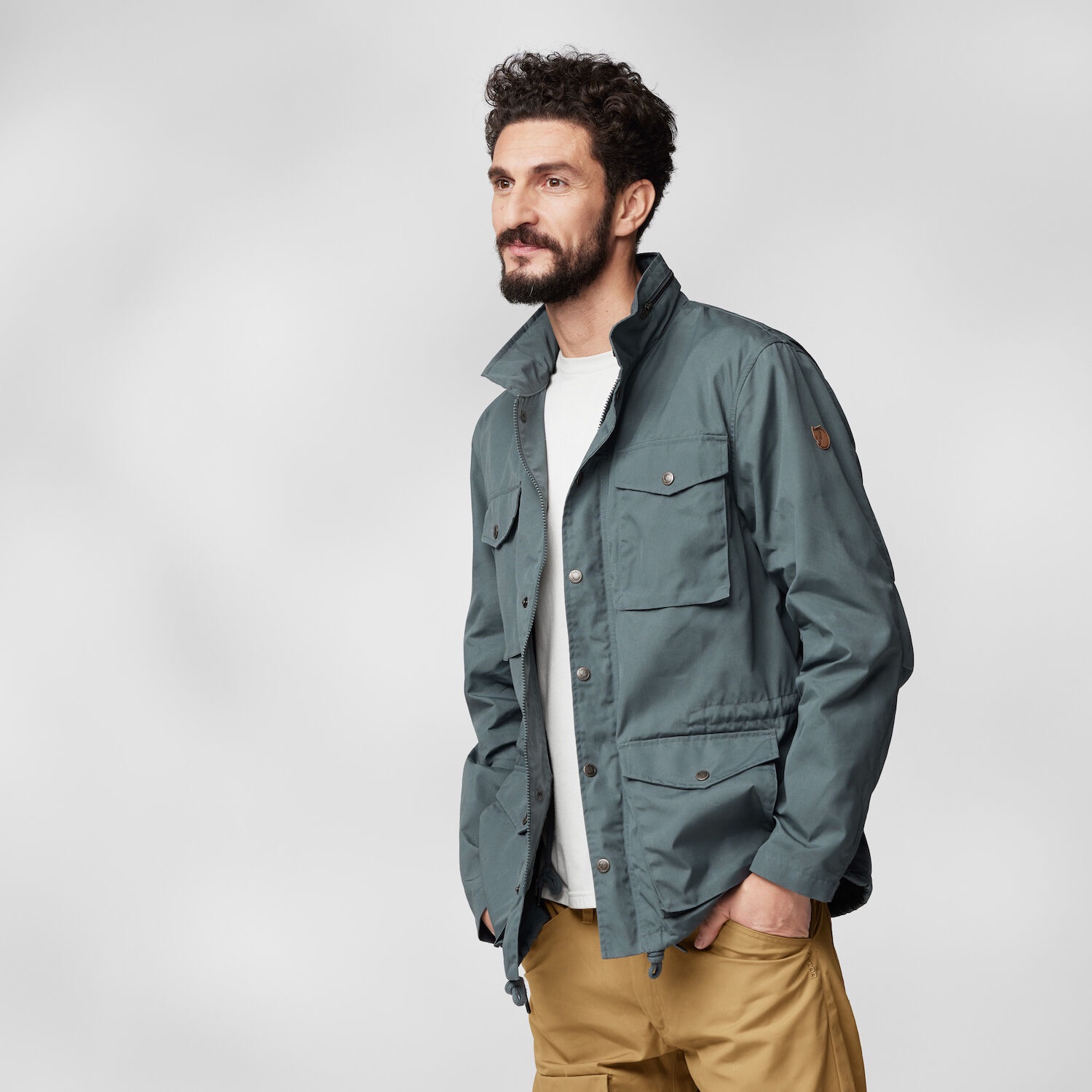 Fjällräven Men's Räven Jacket Green 05