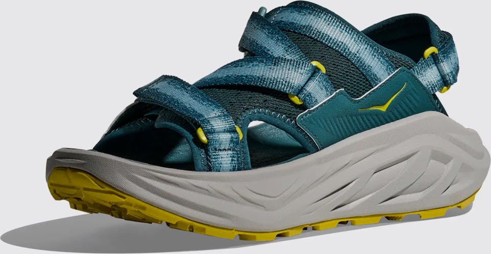 Hoka Men's Infini Hike TC Blue Twilight / Pea Green 02