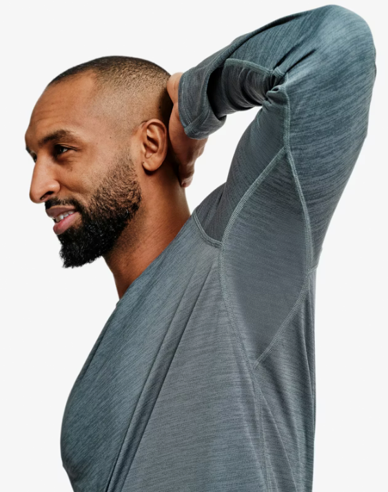 Lundhags Men's Tived Long Sleeve T-Shirt Sky Blue 03