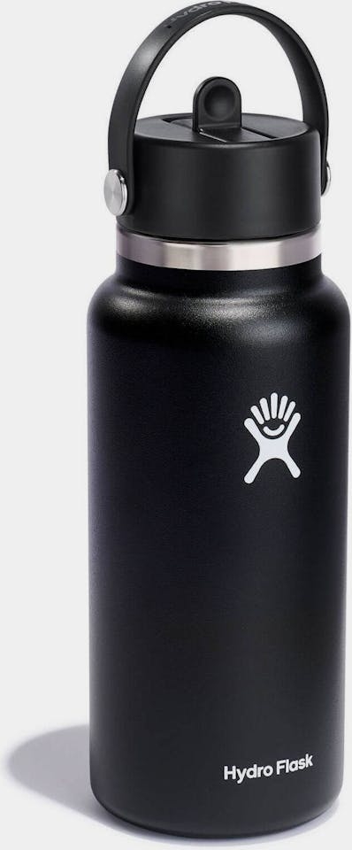 Hydro Flask 32oz Wide Flex Straw Cap Black 02