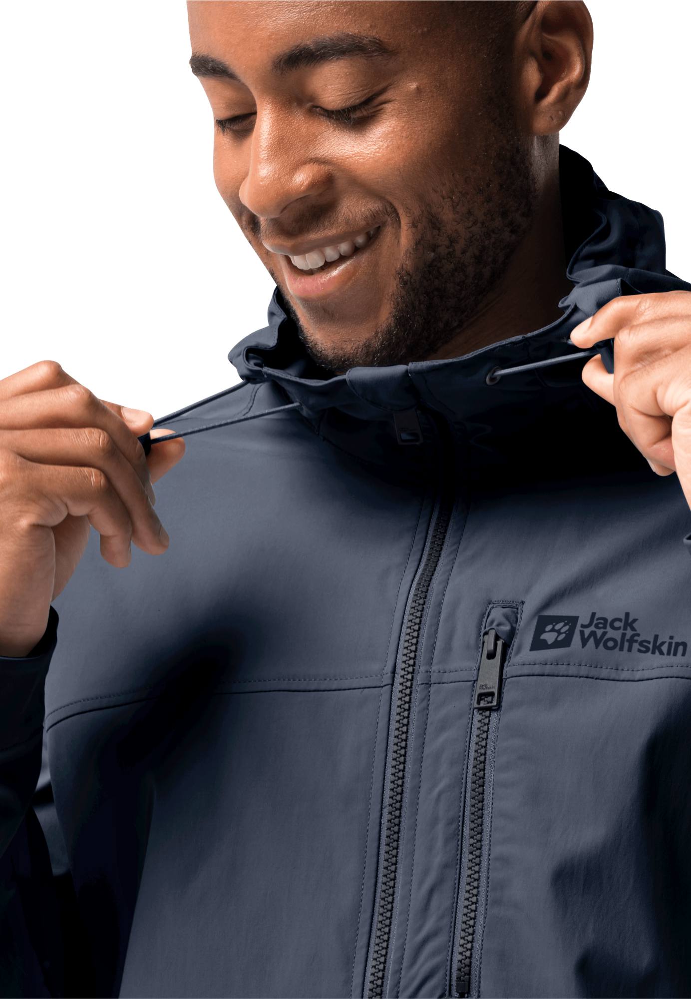 Jack Wolfskin Men's Desert Wind Jacket Night blue 02