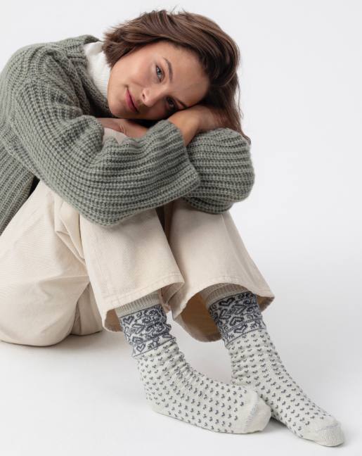 Holebrook Sundborn Raggsocka White 02