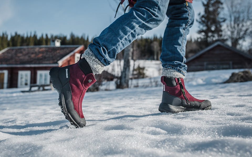 Icebug Women's Metro2 BUGrip Dark red 06