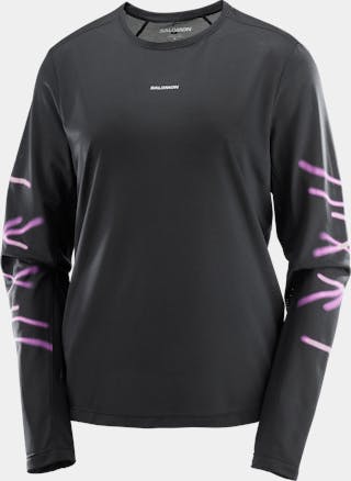 Salomon Women's Shakeout Core Long Sleeve Graph