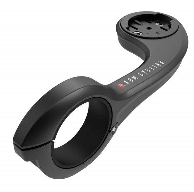 KOM Cycling Pyöräkiinnike GoPro-adapterilla Black 05