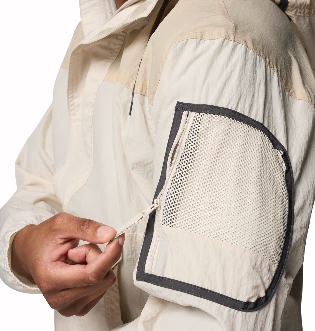 Columbia Challenger Windbreaker Anorak Dark Stone, Outdoor Fun Icons 05