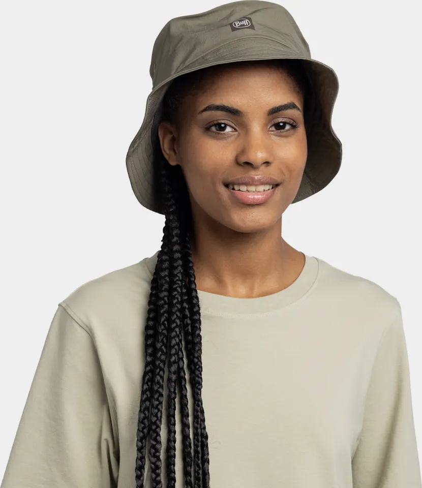 Buff Adventure Bucket Hat Solid Tundra Khaki 01