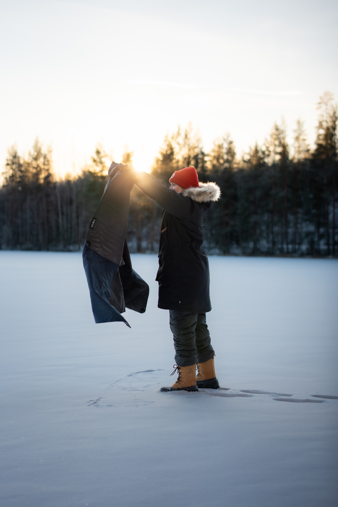 Kamik Women's Alborg - Naisten talvikengät Fossil 09