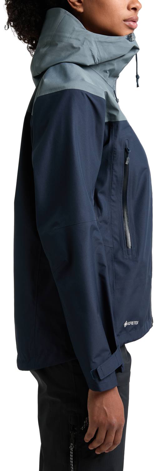 Haglöfs Women's ROC Flash GTX Jacket Tarn Blue / Steel blue 04