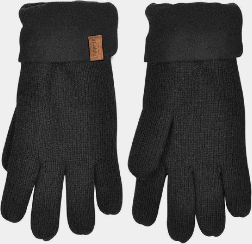 Lindberg Classic Wool Glove Musta 01