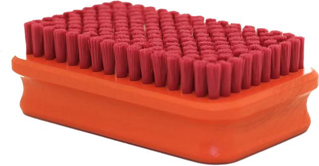 Swix Brush Rectangular Fine Red Nylon