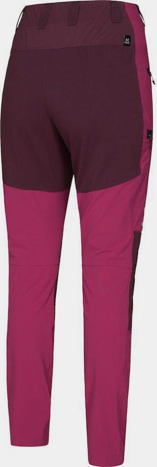 Haglöfs Women's Mid Slim Pant Dark Pink 02