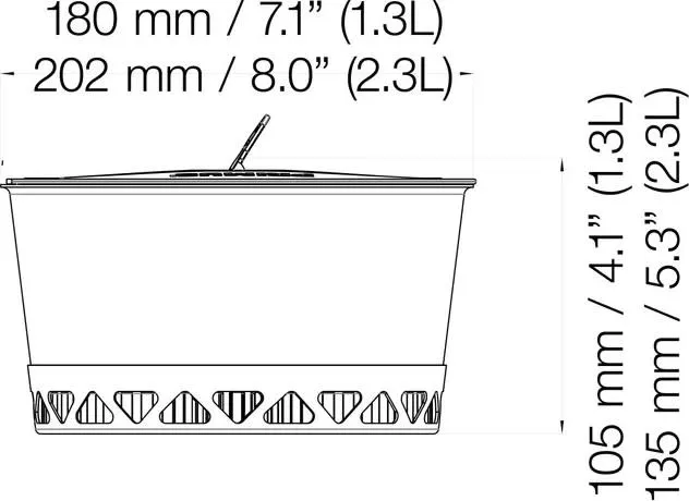 Primus Primetech Stove Set II 1x1.3 w. Pan  03