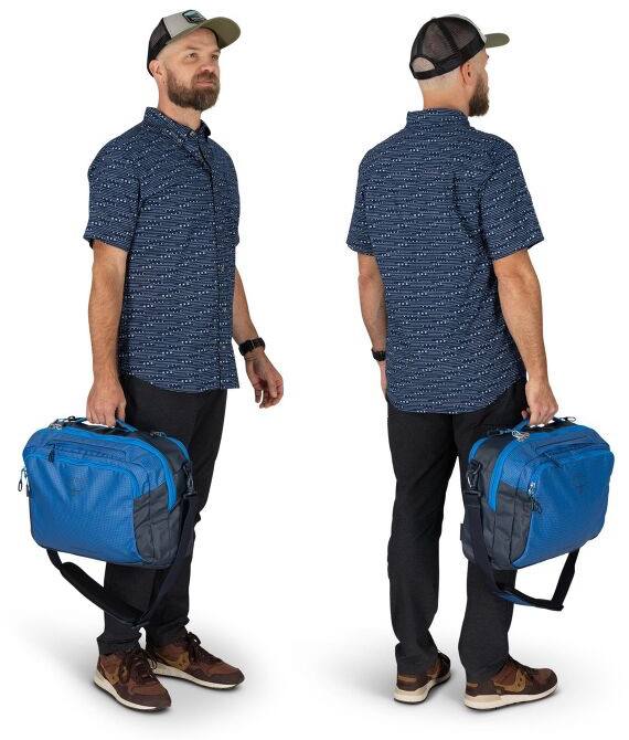 Osprey Transporter Carryon Boarding Bag Raven 06