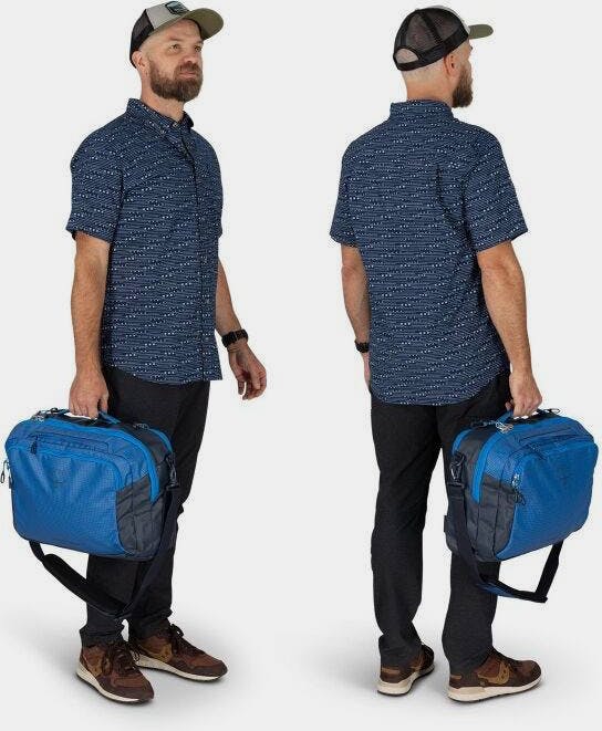 Osprey Transporter Carryon Boarding Bag Raven 06