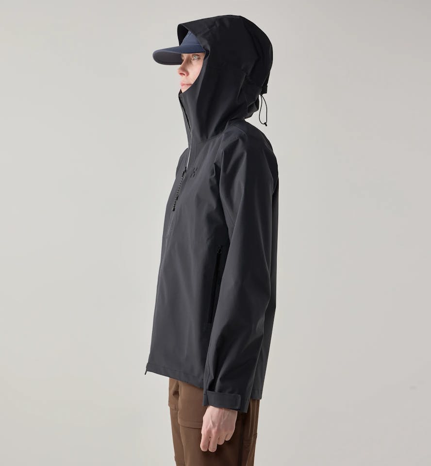 Haglöfs Women's Front Proof II Jacket True Black 04