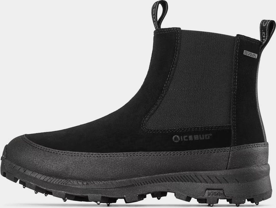 Icebug Men's Boda Bugrip Bugdry - Miesten nastakengät Musta 01