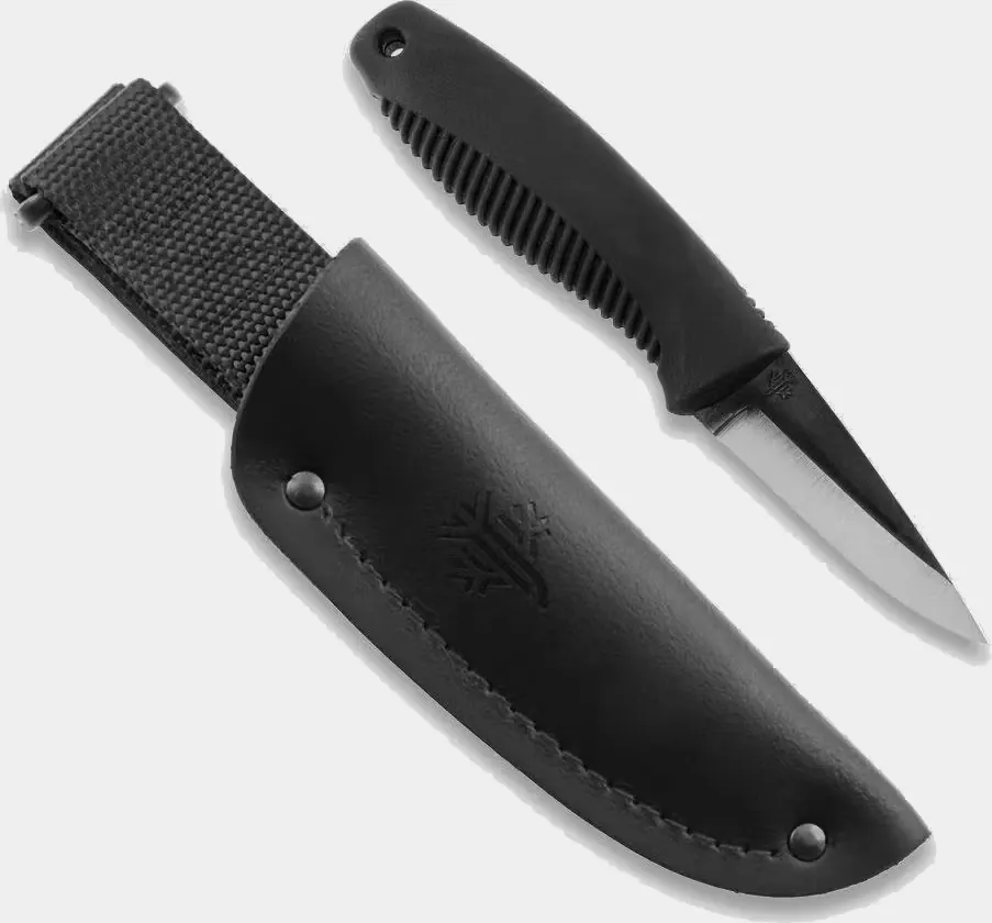 Peltonen Knives Ranger Cub Knife M23 with Black Leather Sheath 01