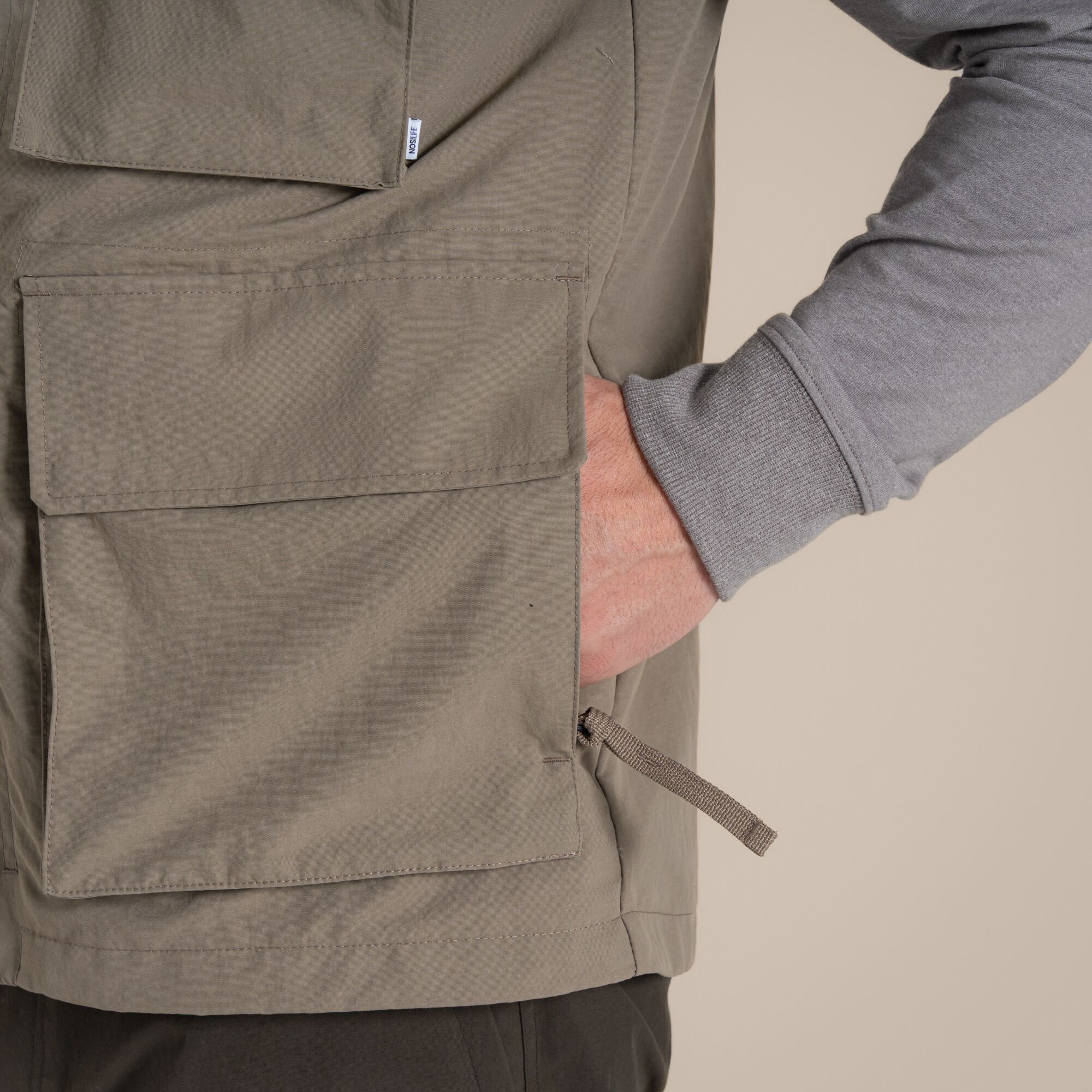 Craghoppers Men's Adventure Gilet IV Pebble 03