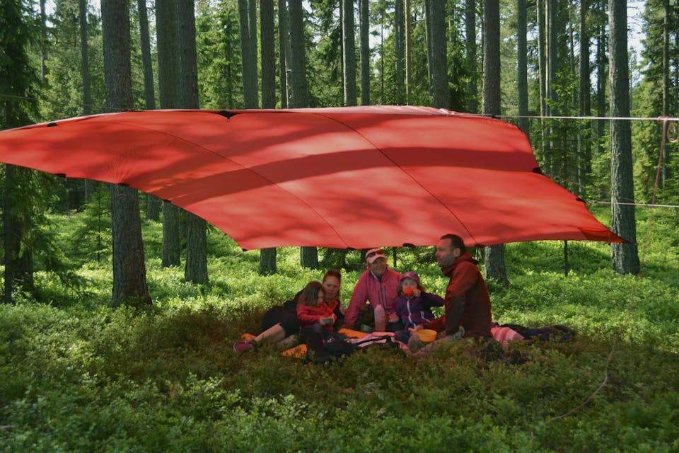 Hilleberg Tarp 20 XP Punainen 03