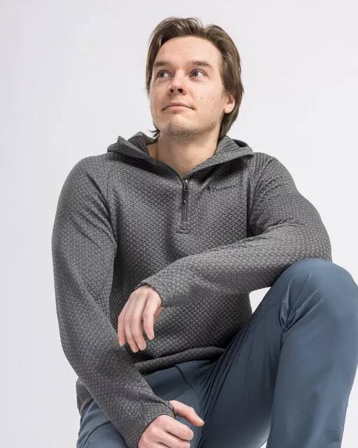 Pinewood Men's Everyday Travel Hoodie Harmaa 03