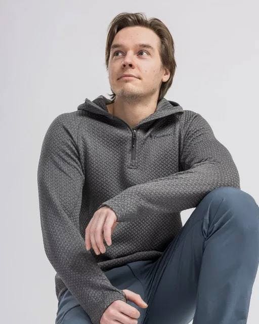 Pinewood Men's Everyday Travel Hoodie Grey 03