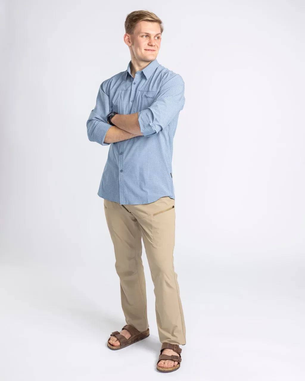 Pinewood Natures Insectsafe Hiking Trousers Light Khaki 05