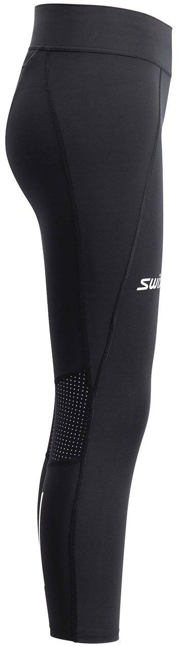 Swix Women's Pace High Waist Cropped Tights Black 07