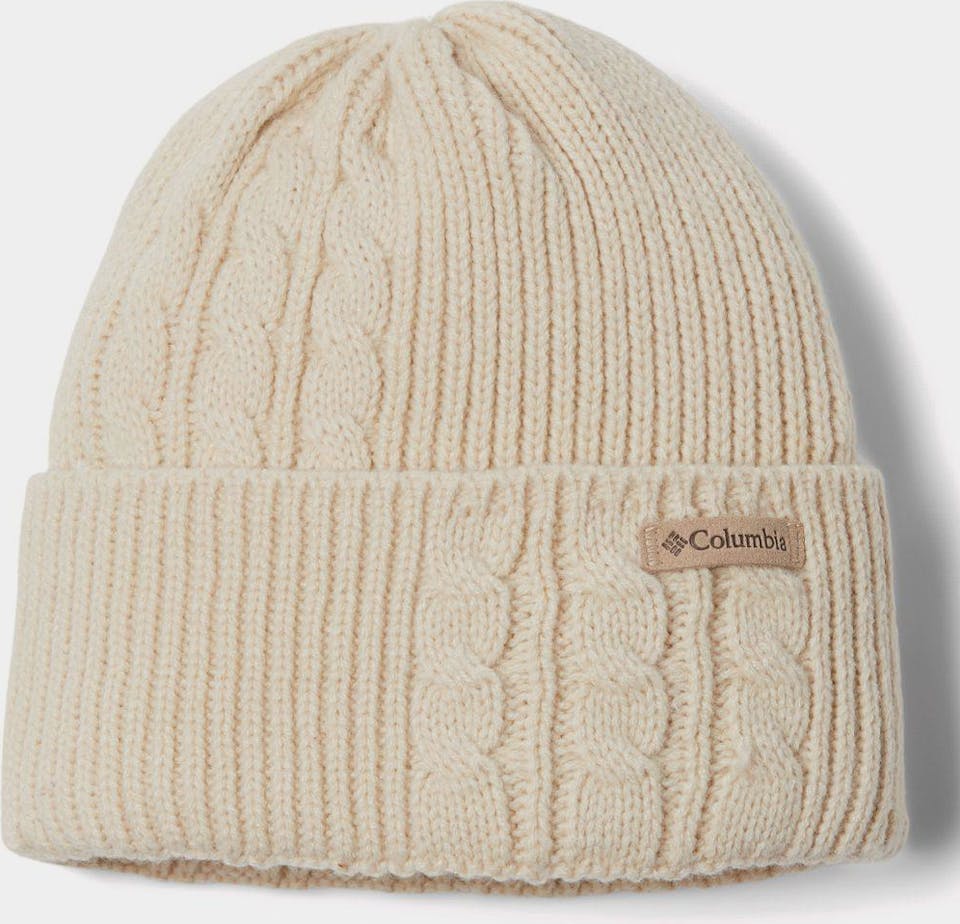 Columbia Agate Pass Cable Knit Beanie Chalk 01