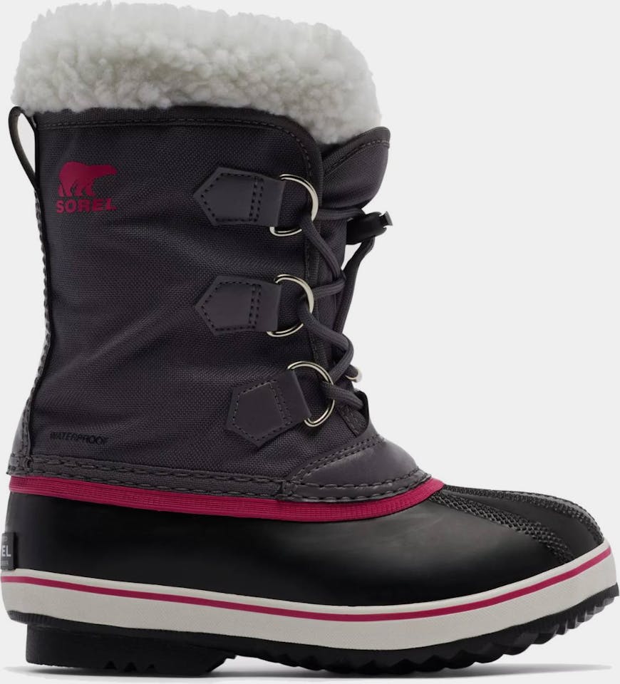 Sorel Youth Yoot Pac Nylon Musta / Punainen 07
