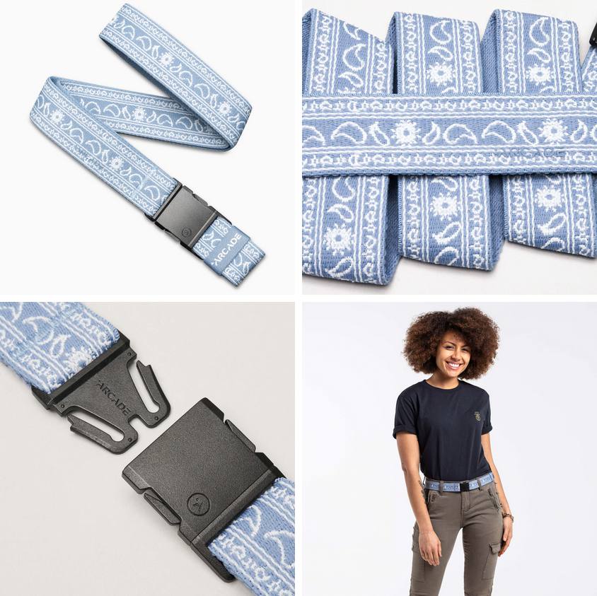 Arcade Wild Rag Slim Sky Blue 02