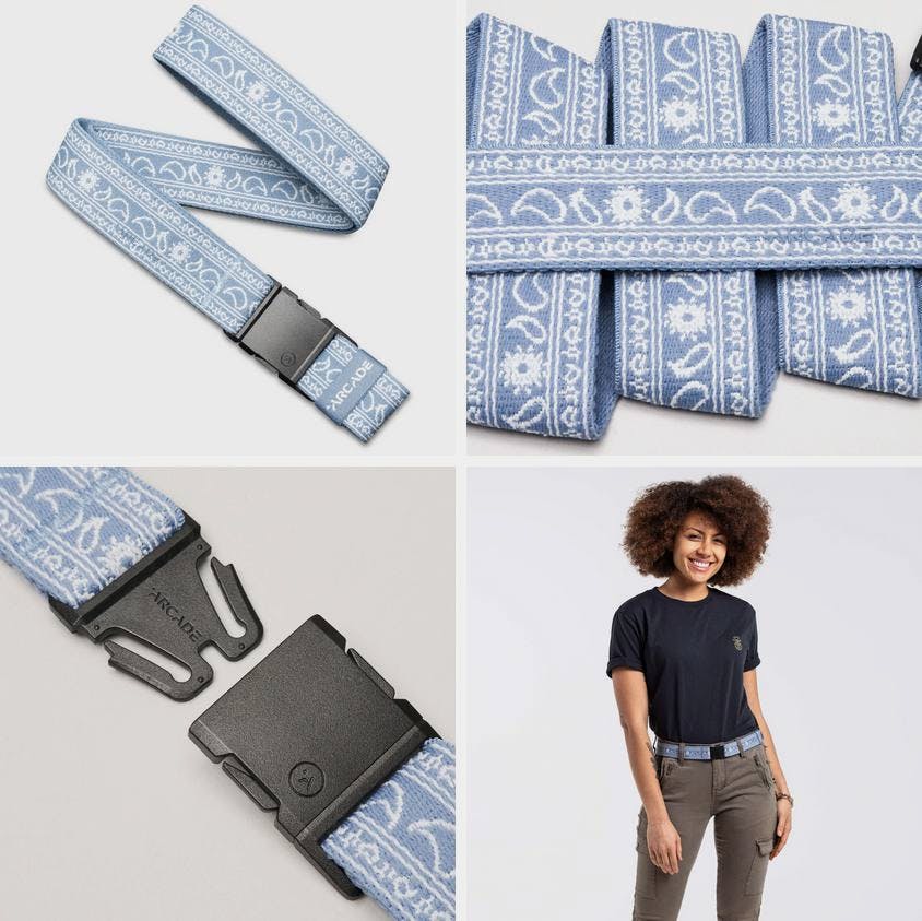 Arcade Wild Rag Slim Sky Blue 02