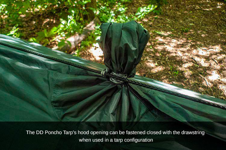 DD Hammocks Poncho Tarp Olive 03