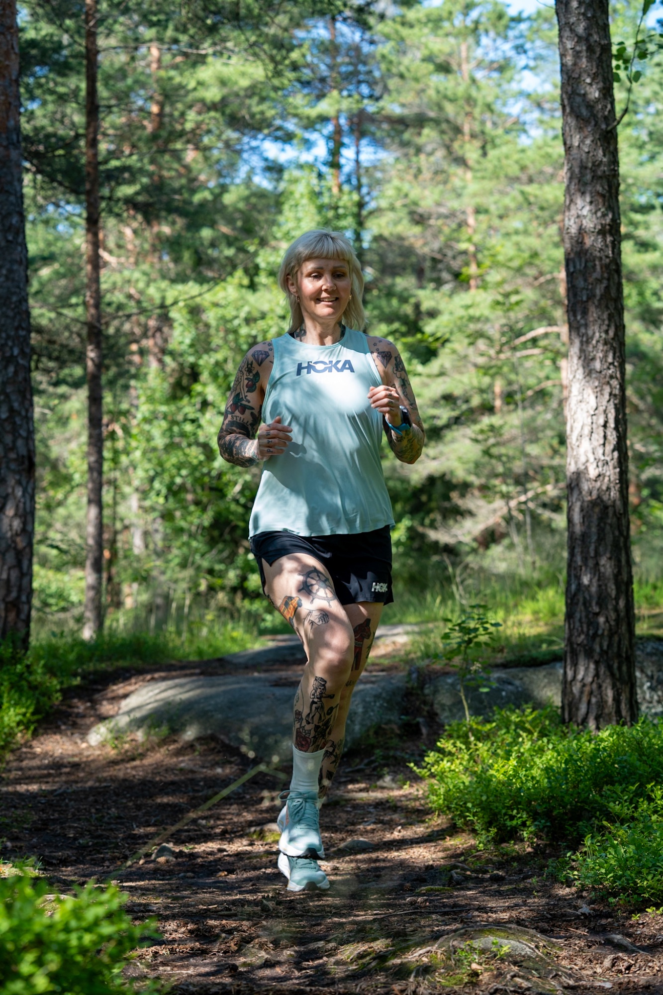 Hoka Women's Challenger 8 Jade / Cosmic grey 17