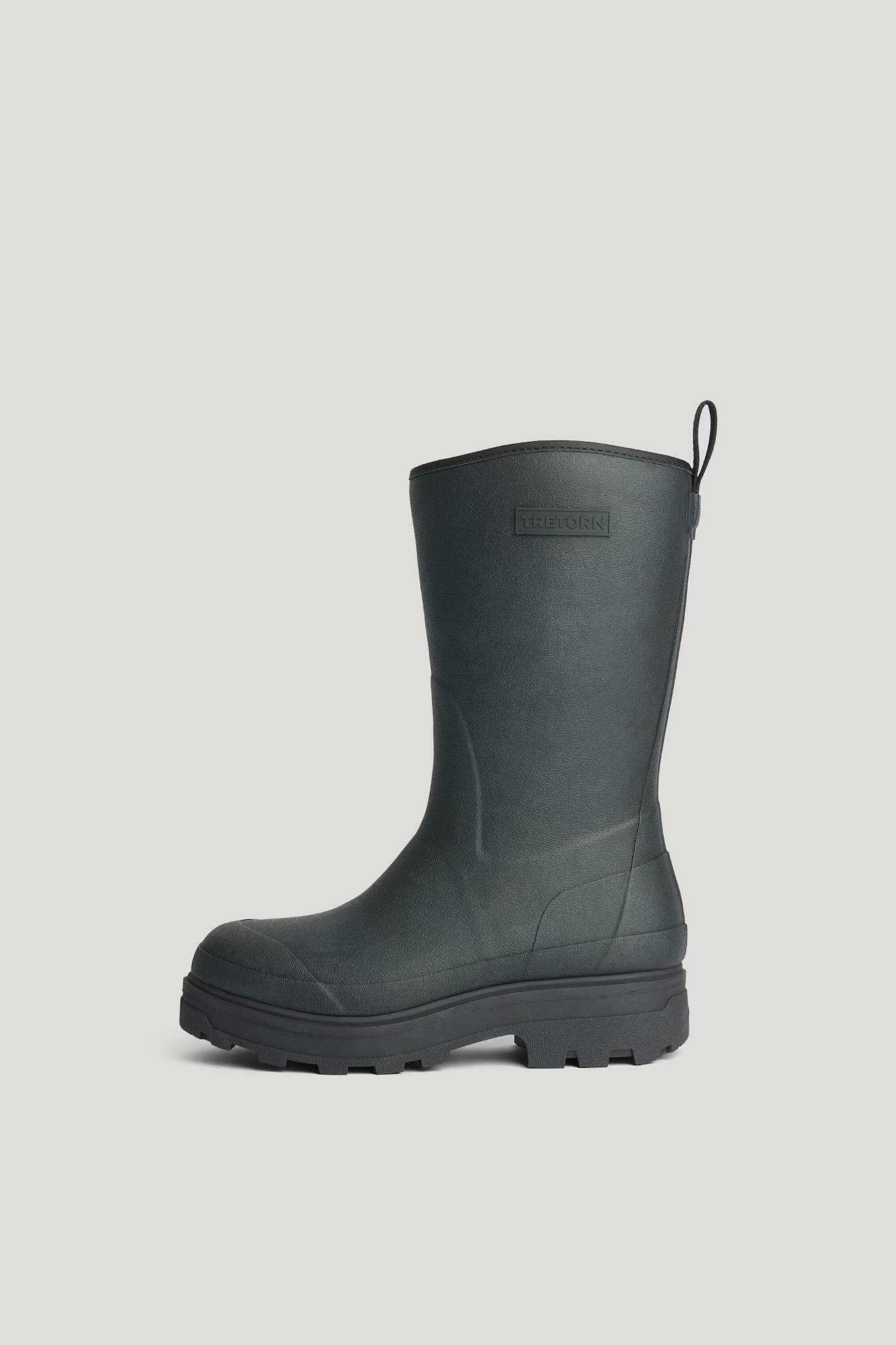 Tretorn Women's Halla Mid Winter - Naisten talvikumisaappaat Musta 06