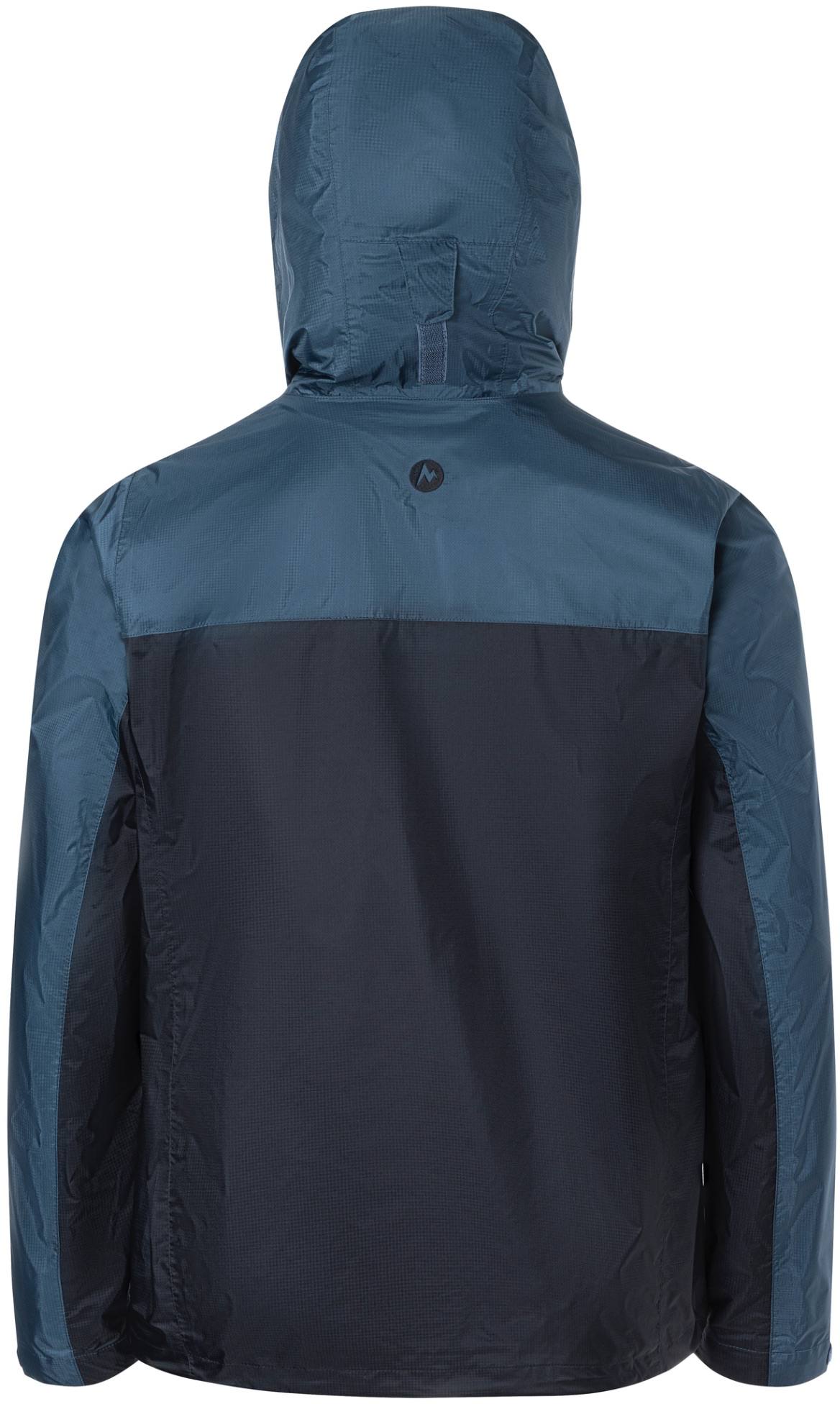 Marmot Men's Precip Eco Jacket Black/Thunderhead 10
