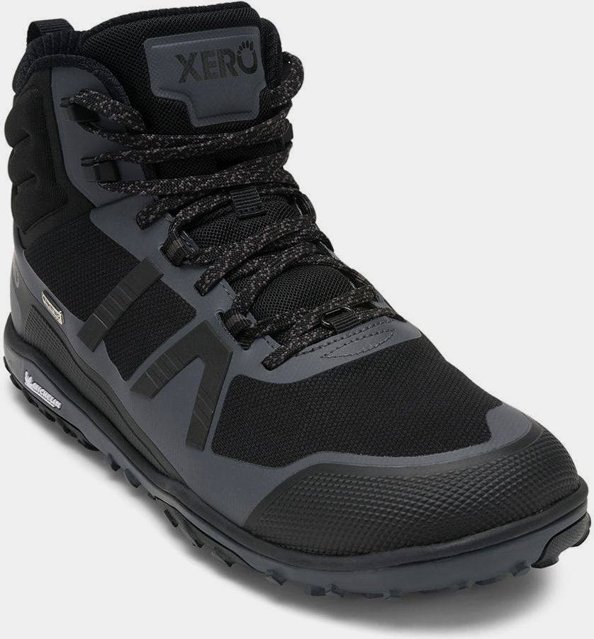 Xero Men's Scrambler Mid II Waterproof Musta/Asphalt 01