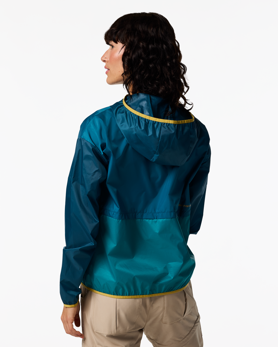 Cotopaxi Women's Teca Half Zip Windbreaker Waikiki 04