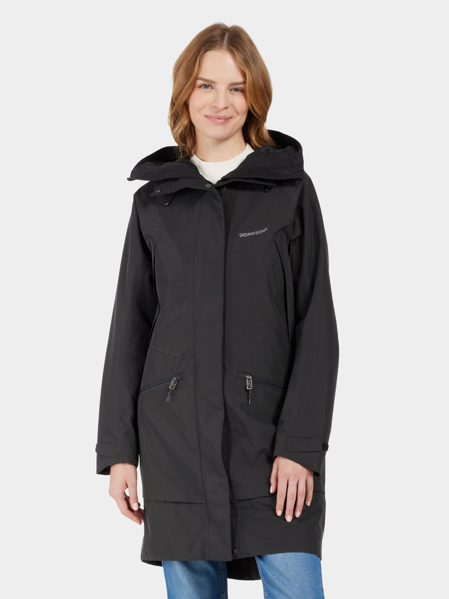 Didriksons Women's Ilma Parka 8 Musta 10