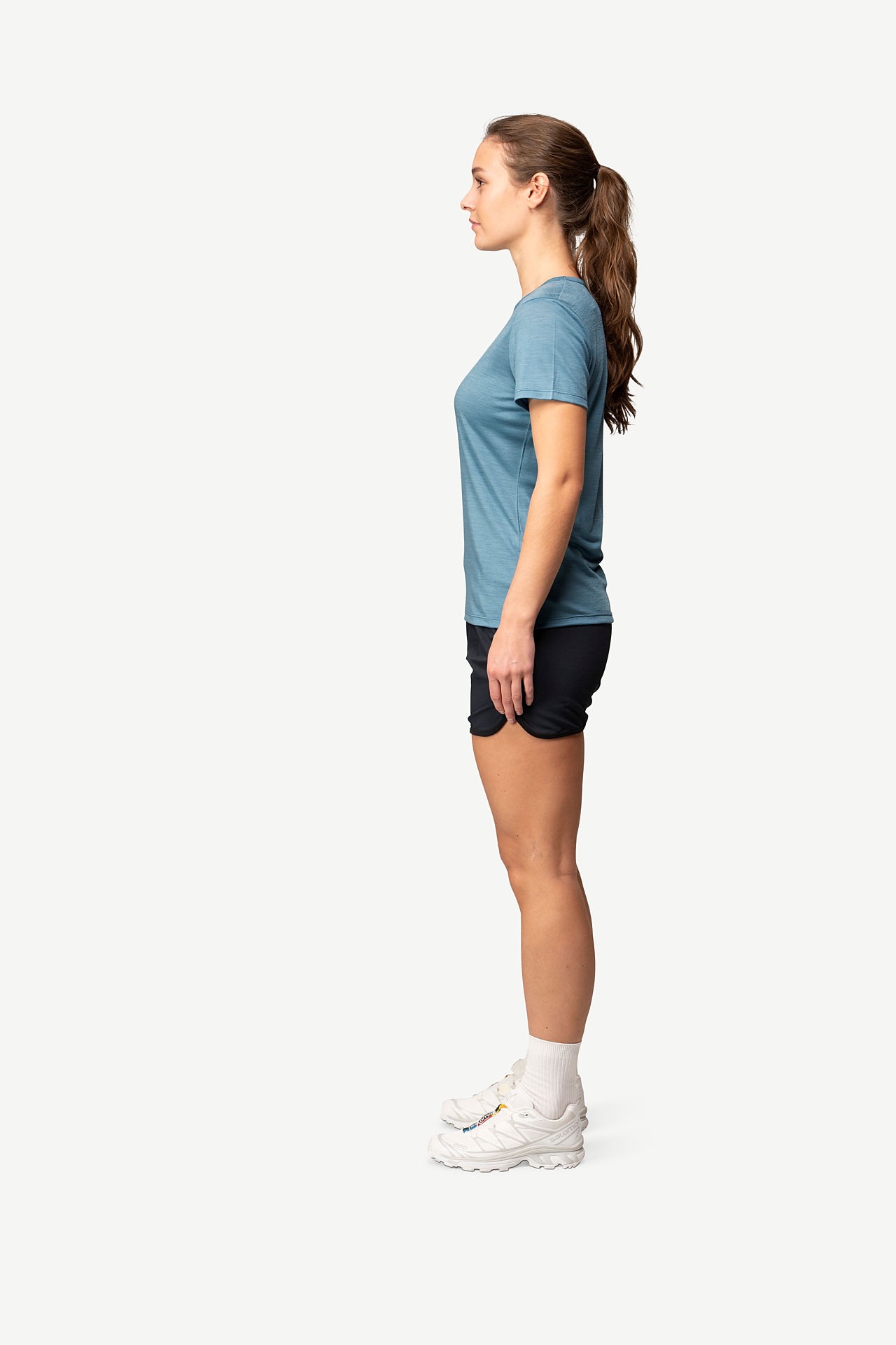 Devold Women's Active Spring Tee Sky Blue 03