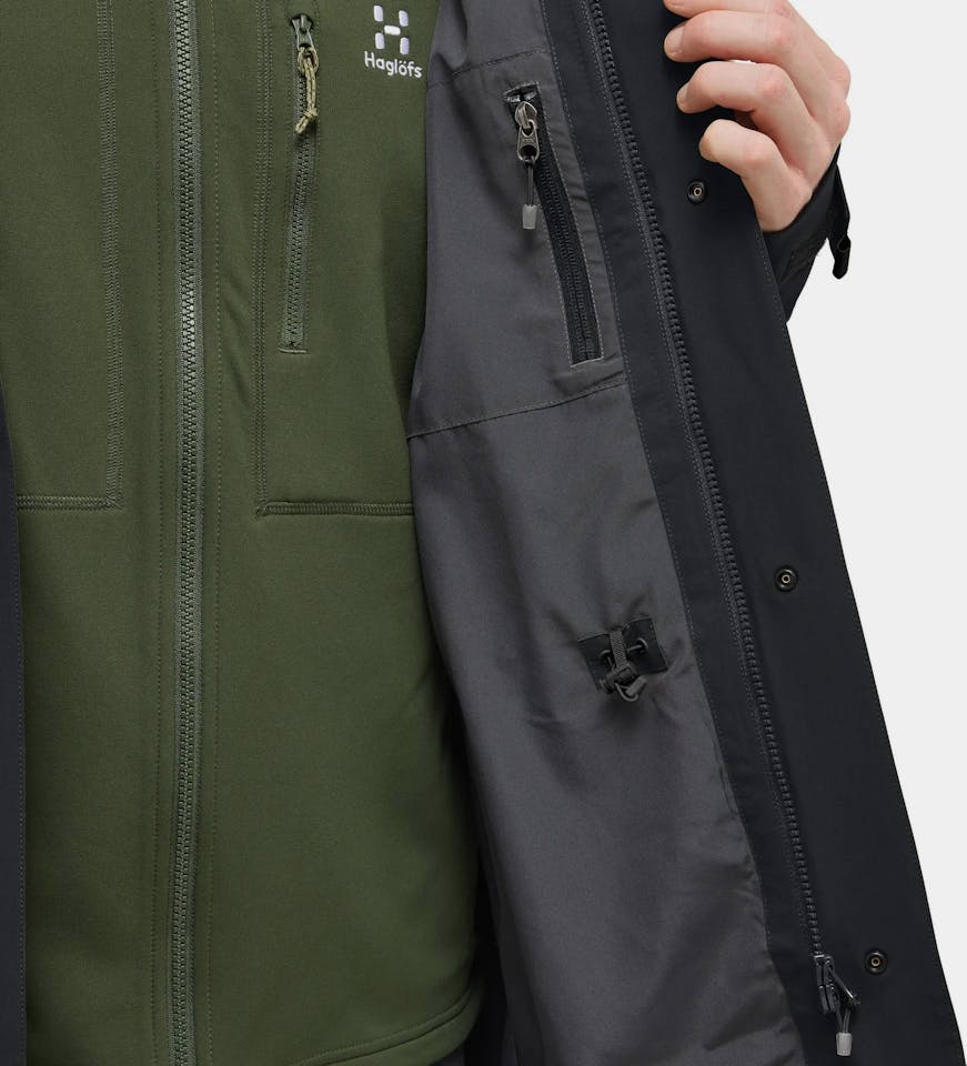 Haglöfs Men's Mono Proof Parka Black 12