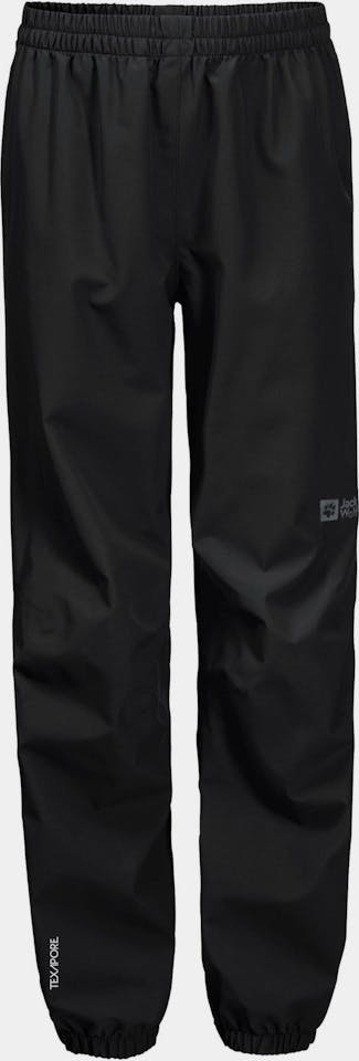 Jack Wolfskin Kids Rainy Days Pants Musta 01