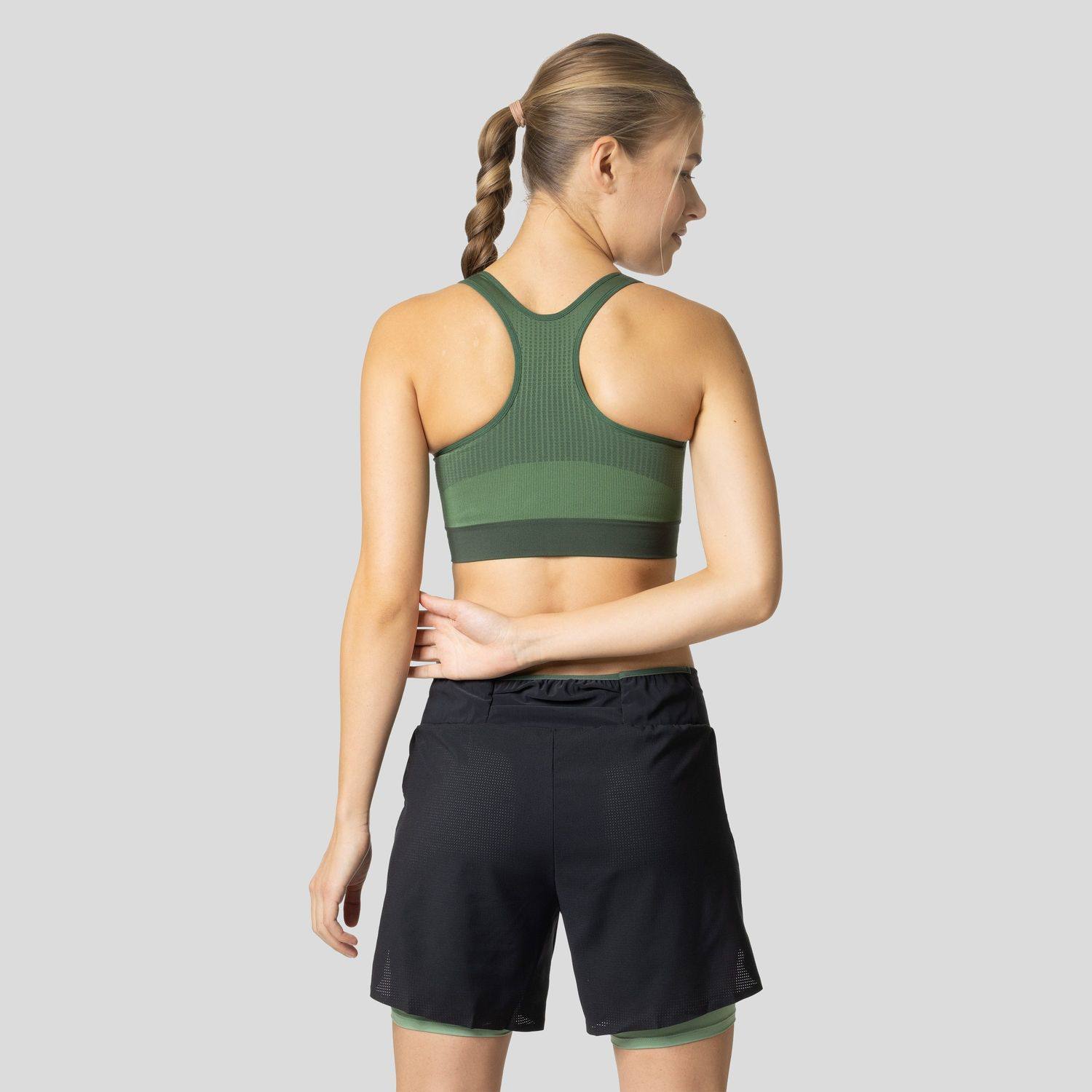 Odlo Women's SEAMLESS HIGH Sports Bra 2024 Loden 04