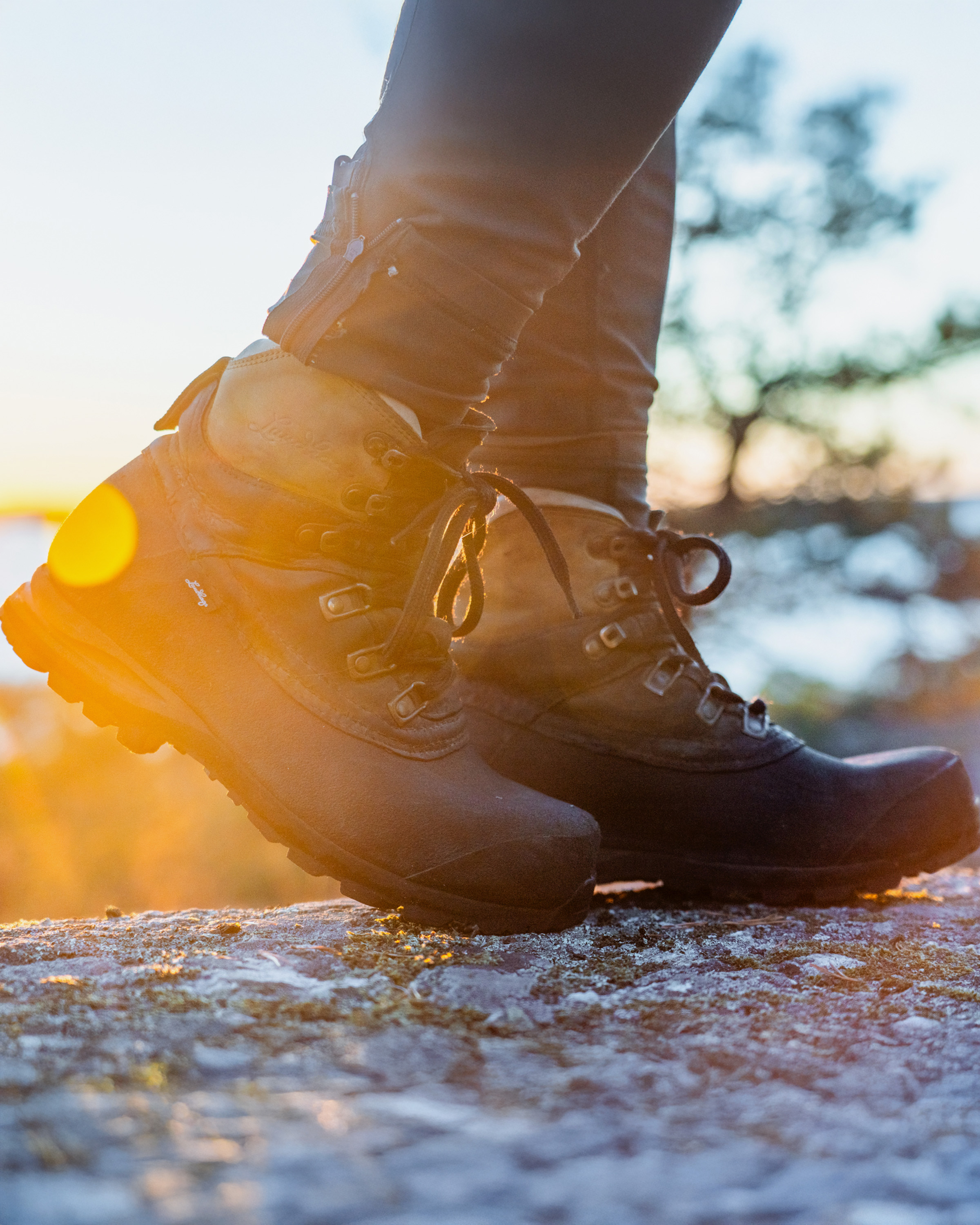 Lundhags Men's Padje Light Trekking Boot Mid Musta/Oliivi 08