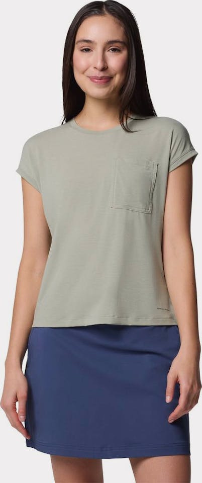 Columbia Women's Boundless Trek Tee SS Safari 05