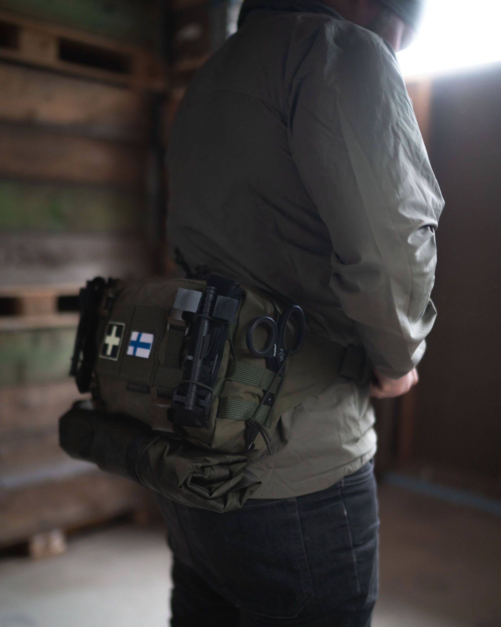 SAVOTTA ASKARE HIP PACK グリーン Savotta Askare Hip Pack - Olive Green