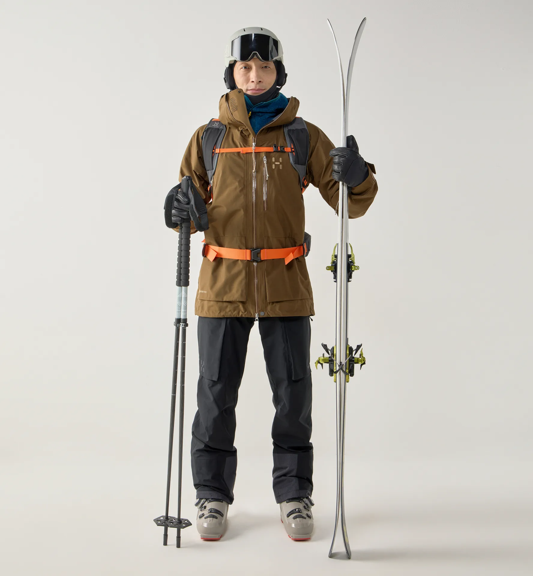 Haglöfs Men's Vassi GTX II Jacket Brown/Woodland Brown 04