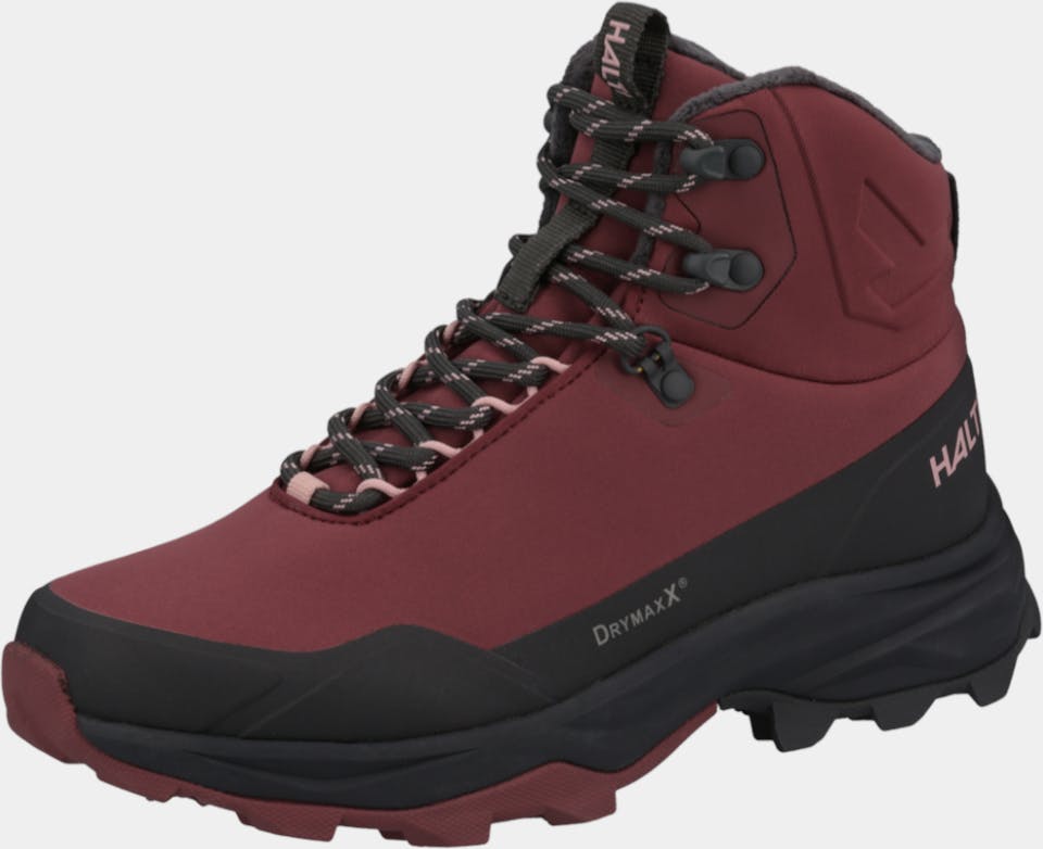 Halti Women's Kenai Mid 2 Dx w Spike - Naisten nastakengät Punainen 01